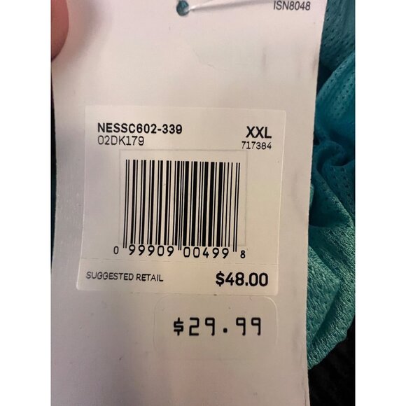 Nike Men's Swim Shorts,‎ XXL, Turquoise & Black - Picture 7 of 10